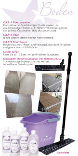 ... für blitzblanke Böden